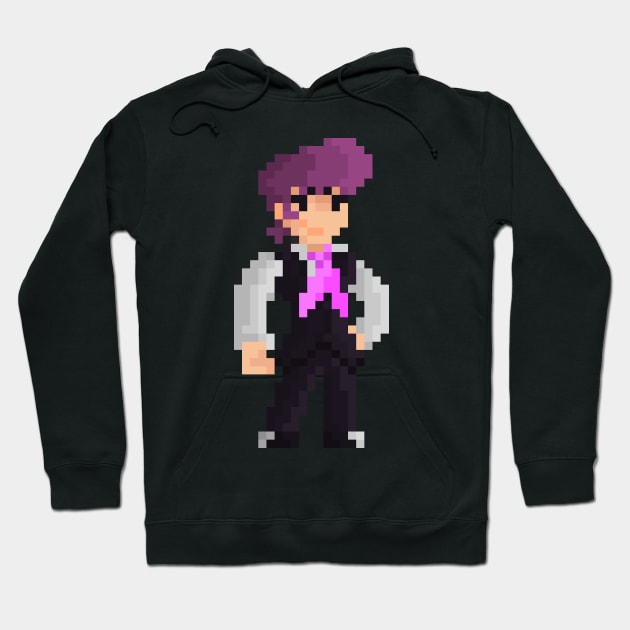 Pixel Lewis Hoodie by namdecent